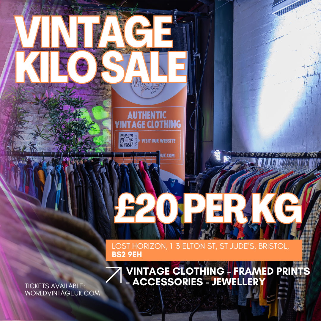 15th November - Bristol's BEST Thrift event & Vintage KIlo Sale