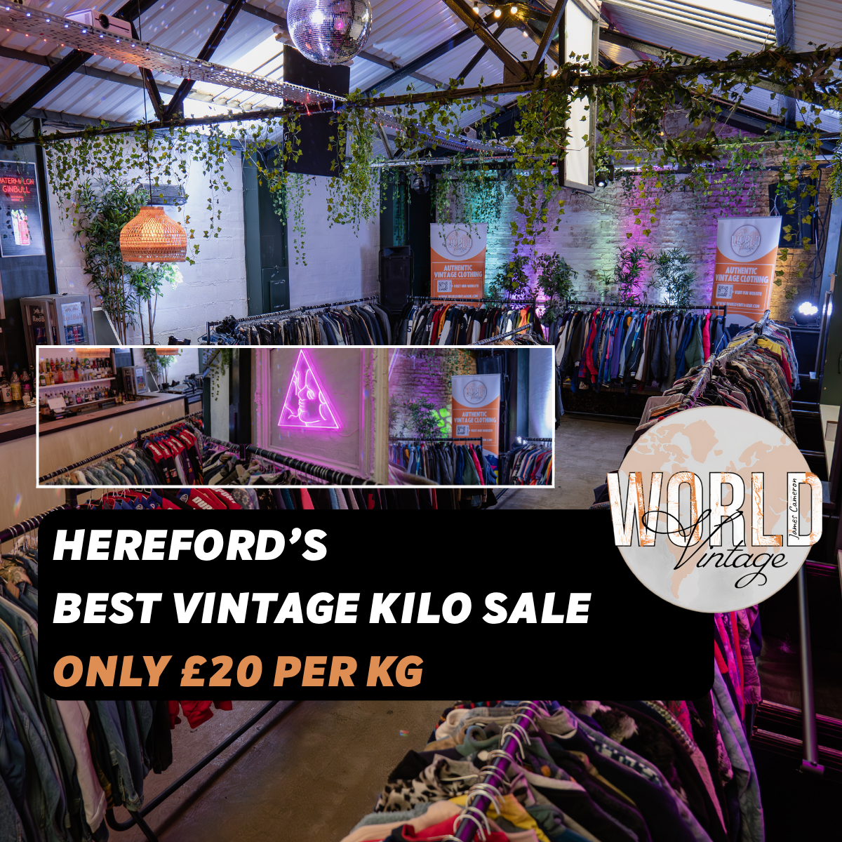 5th July - Hereford's BIGGEST Vintage Kilo Sale