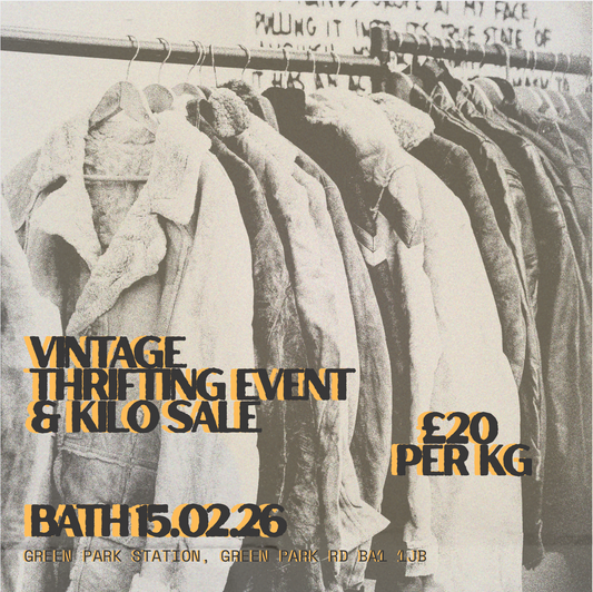 15th February - Bath's BEST Vintage Thrift Event & Kilo Sale