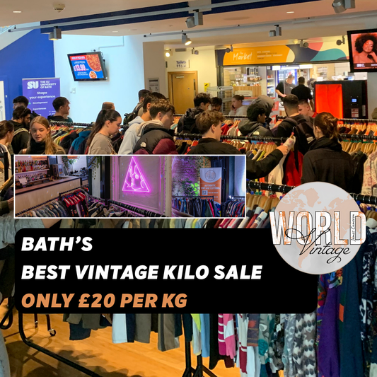 5th October - Bath's Biggest Vintage Kilo Sale