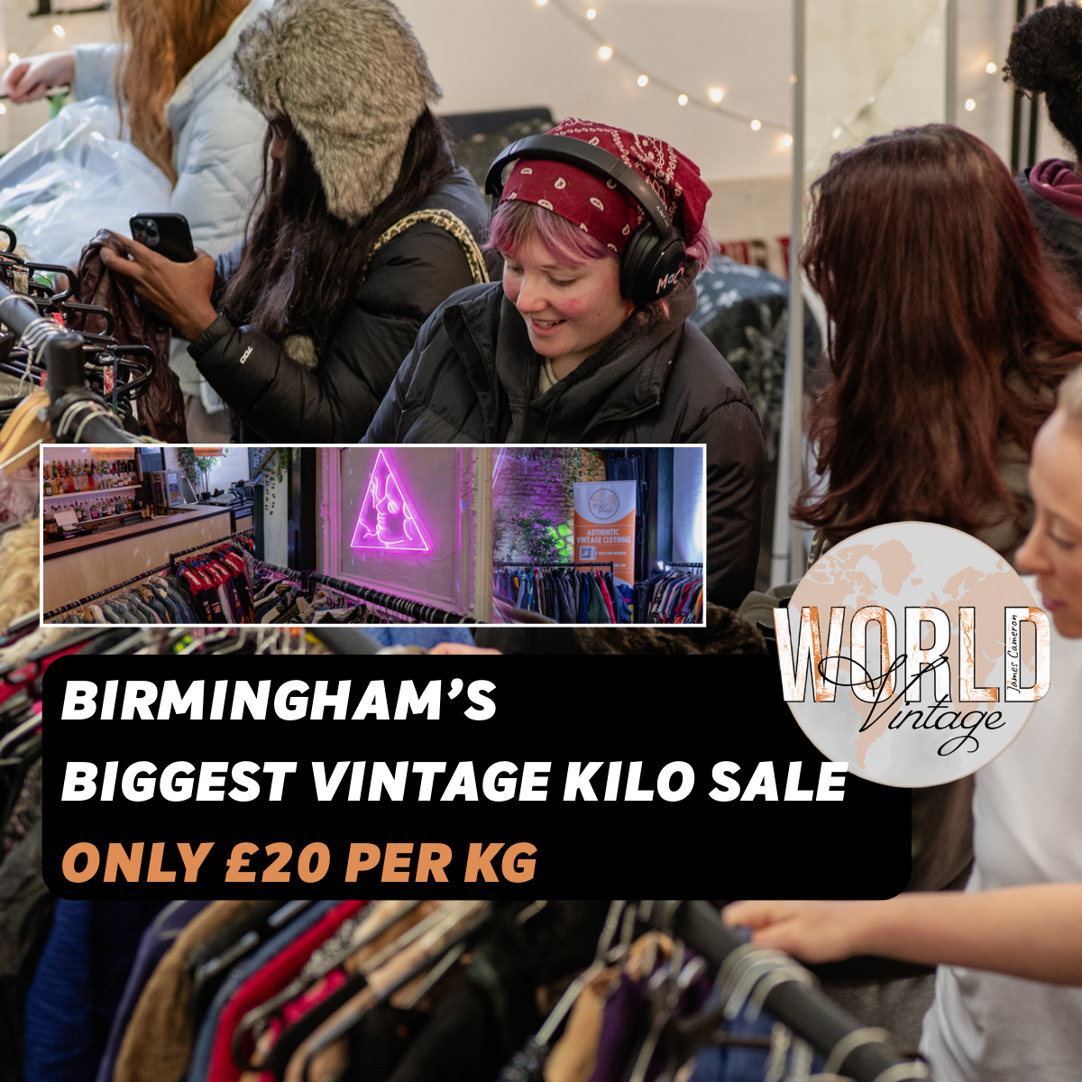 11th October - Birmingham's BEST Vintage Kilo Sale