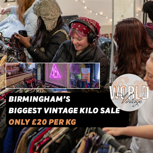 11th October - Birmingham's BEST Vintage Kilo Sale