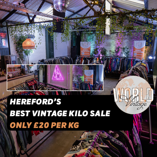 5th July - Hereford's BIGGEST Vintage Kilo Sale
